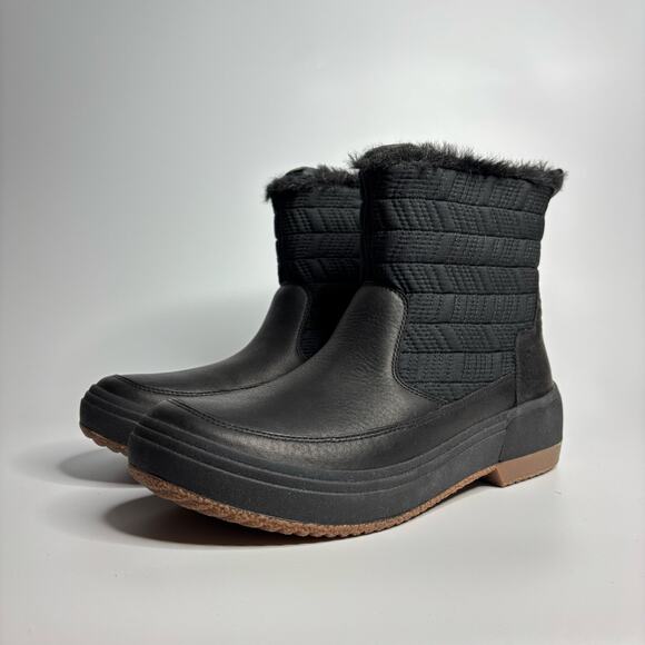 Merrell Haven Bluff Polar Waterproof Boots in Black - Picture 1 of 9